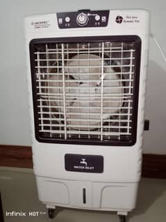 25 days used Air cooler 10/10 condition with 1 year warranty and slip 0