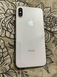 Iphone x 256GB PTA Approved All ok white 10/10