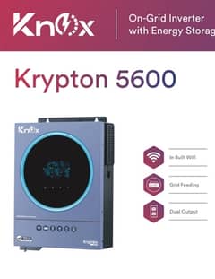 Knox InfiniSolar V4 Krypton 5600 4kw 24v Hybrid Solar inverter Genuine