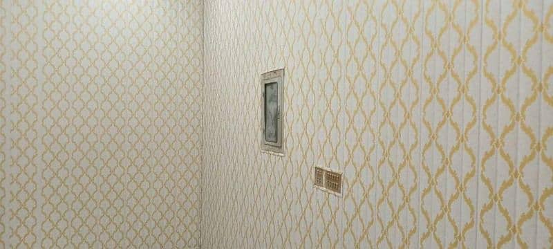 wallpaper/pvc panel,woden & vinyl flor/led rack/ceiling,blind/gras/flx 19