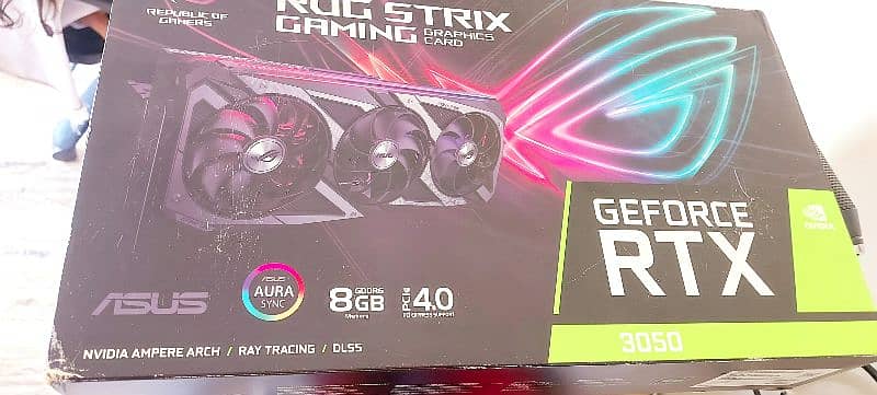 Asus Nvidia Geforce RTX 3050 8Gb 0