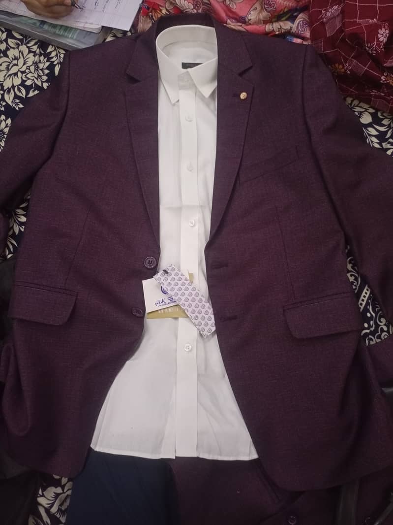 pent coat beautiful purple colour 10by10 condition 1