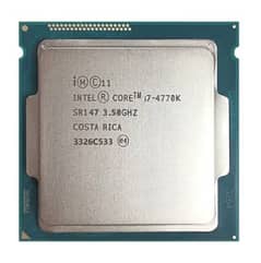 ASUS H81-MC with INTEL I7 4770K AND 16GB DDR3 1600MHZ RAM 0