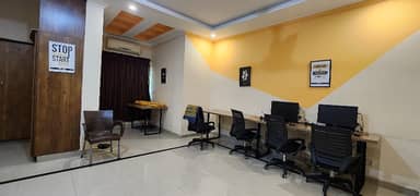 1 kanal Semi Furnished for office