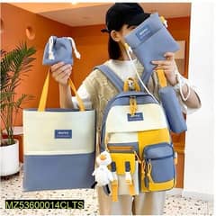 5 Pcs Multipurpose Backpack set