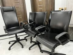 5 x Master Offisys Genesis Eco Medicated Revolving Office chairs