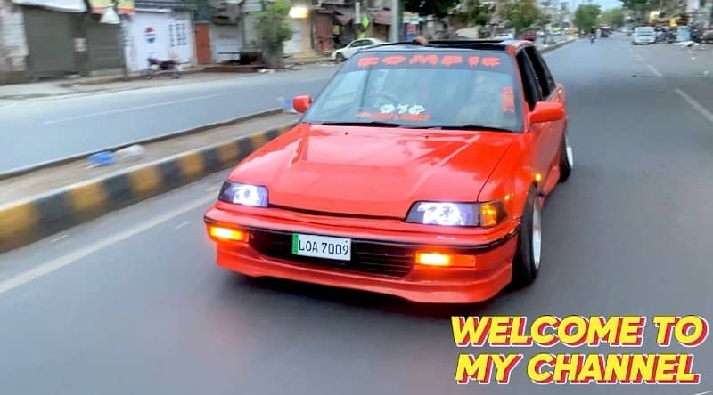 civic 1991 full modified car Lovers for gift 1