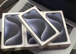 iPhone 15 Pro 256 Gb Jv Blue Non Active Box Pack