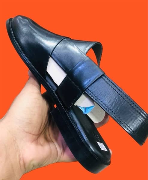 Premium Leather Peshware Chappal 1