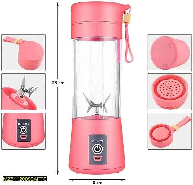 Electric portable Rechargeable juicer 2