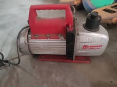 robnar vacuum pump two stage 220 voltage