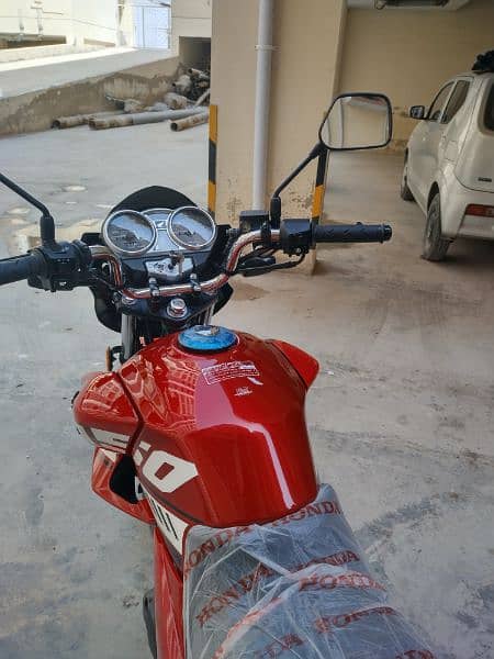 Honda CB-150F Red 2024 Model | Dealership Maintained | 10/10 condition 10