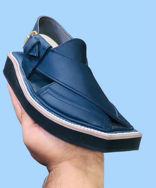 Premium Leather Peshware Chappal 1