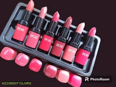 6 in 1 matte beautiful colors lipsticks sets