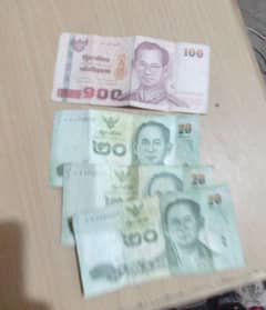 Bangkok currency note