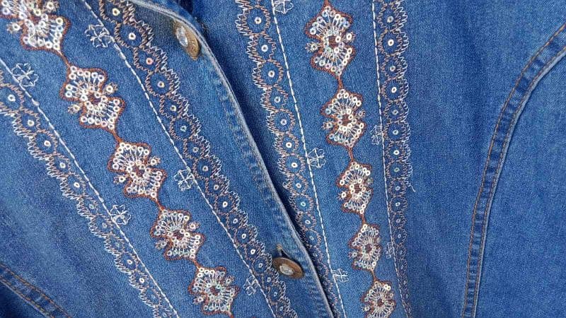 jeans abaya 2