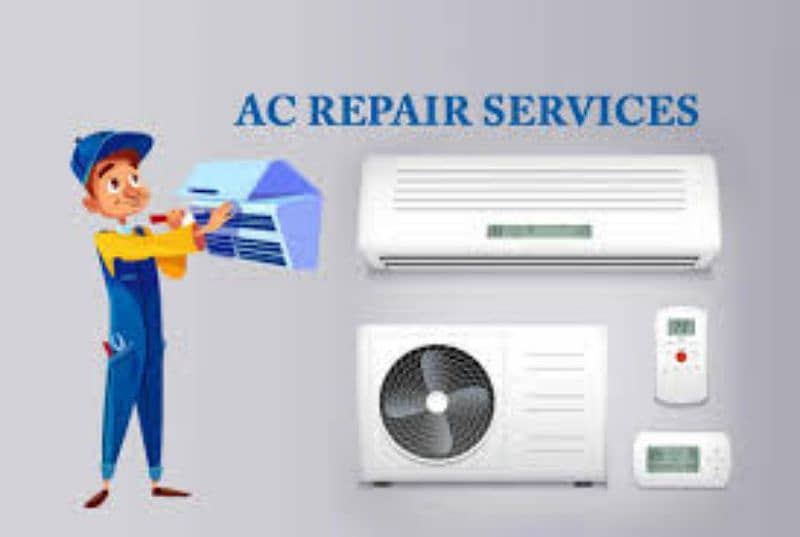 window ac and dc inverter air conditioner fitting and repairing 1