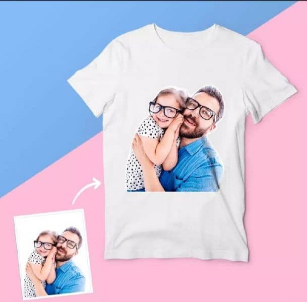 Customized t-shirts with picture, Name, Logo or design 6