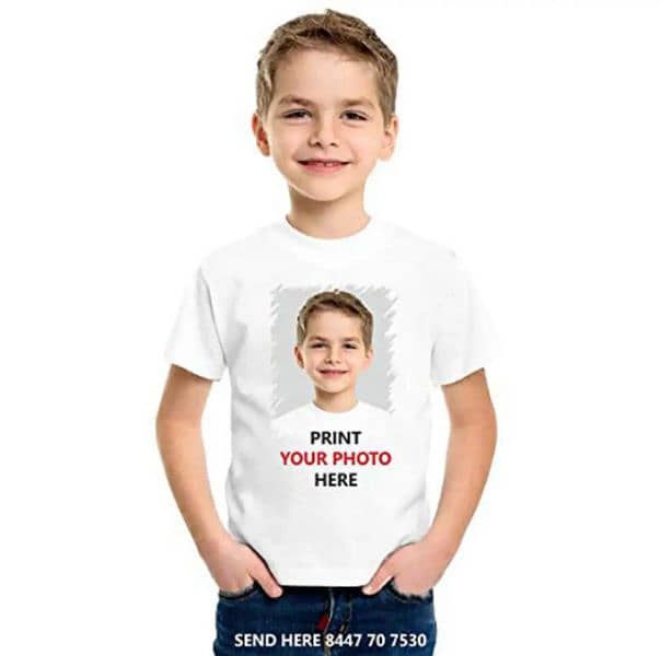 Customized t-shirts with picture, Name, Logo or design 8