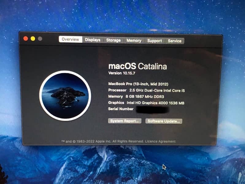 URGENT SALE MACBOOK PRO MID 2012 (90 Days Used only) 2