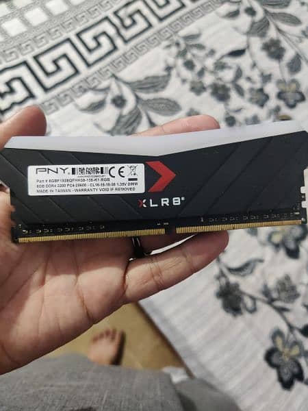 PNY XLRB 8GB DDR4 RGB RAM 3200mhz 1