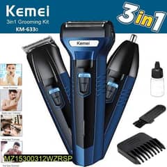3 in 1 Electric Hair Removal men's shaver 0