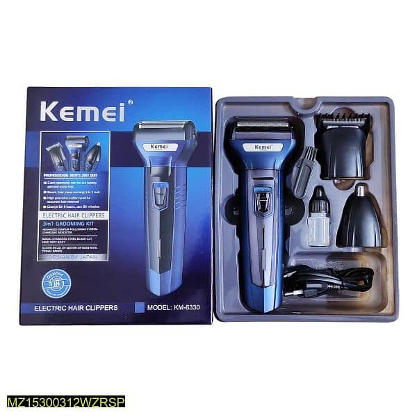 3 in 1 Electric Hair Removal men's shaver 2