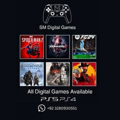 Playstation digital Games