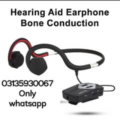 Bone Conduction Hearing Headphone Communicate,Personal Hearing aid