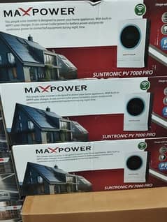 Max power suntronic pv 7000 pro solar inverter
