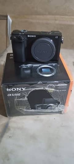 Sony 6400 only body