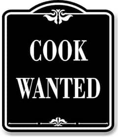 Cook required full time in Rawat Islamabad