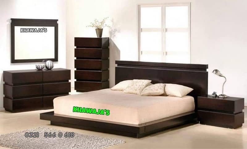 Bed with dressing ( khawaja’s interior Fix price workshop 11