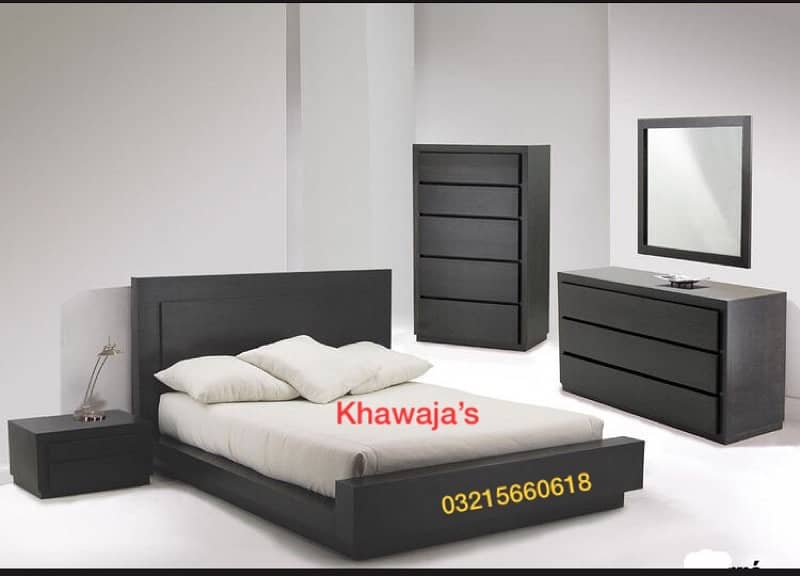 Bed with dressing ( khawaja’s interior Fix price workshop 14