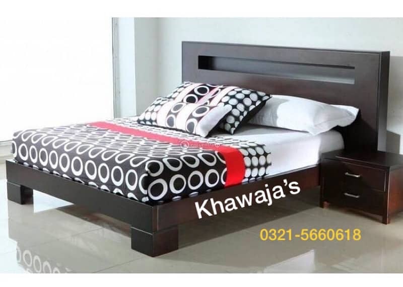 Bed with dressing ( khawaja’s interior Fix price workshop 15