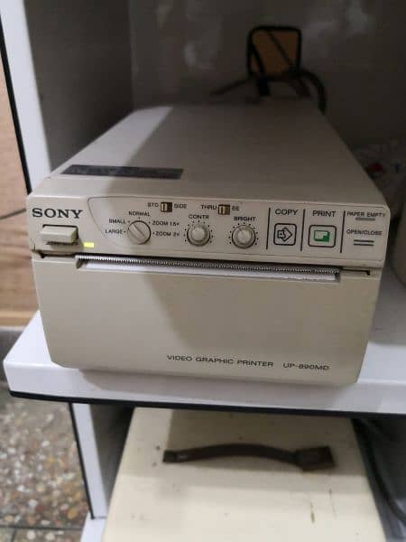 Sonotech Ultrasound machine with Sony Printer 5