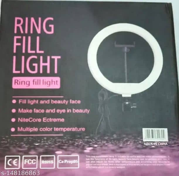 High-quality ring light for photography, videography, and more! 5