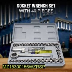 40pcs socket wrench vehicle tool 0