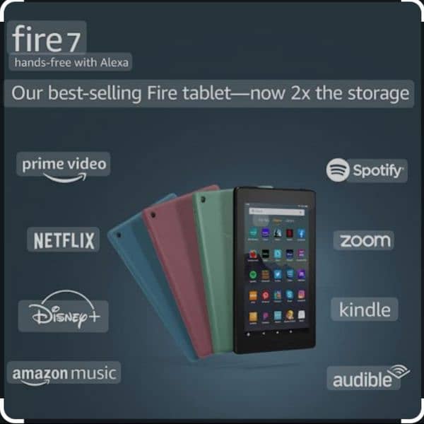 Amazon fire 7 7th generation tablet. ( delivery available) 2