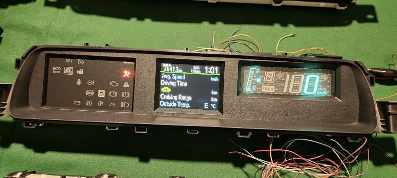 Toyota AquA TFT speedometer 2011/16 0