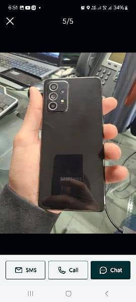A52 S 5G model Samsung 4