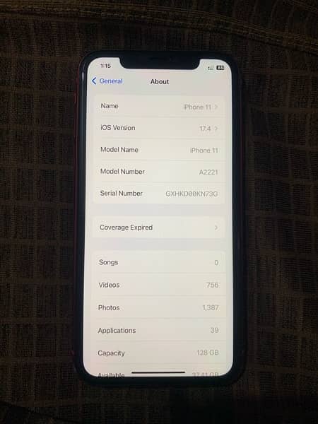 iPhone 11 128gb PTA Approved 7