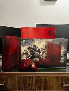 Xbox One S 2TB limited edition mint condition gears of war