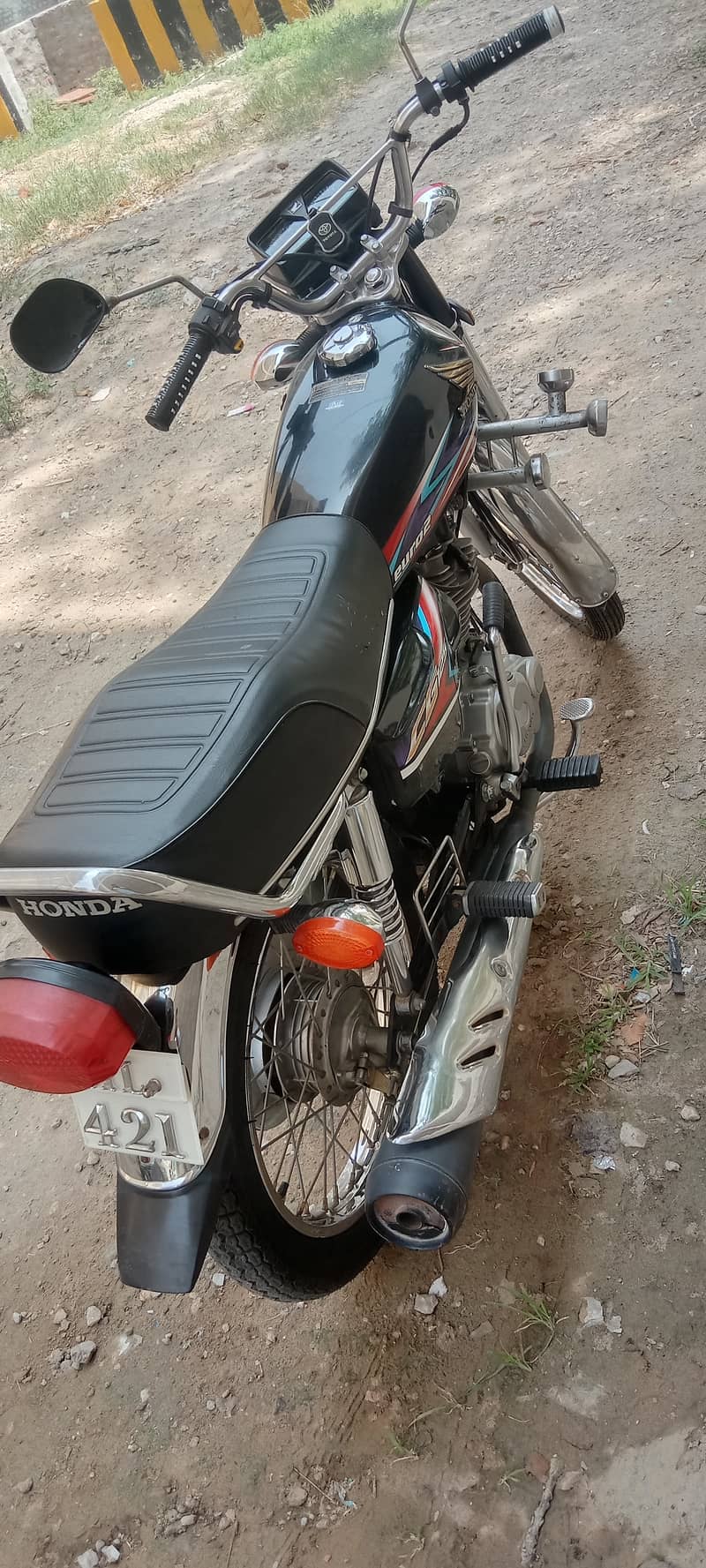 Honda 125,black colour model 2019 ,mianwali registration 1