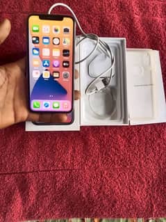iPhone x 64GB full box PTA approved