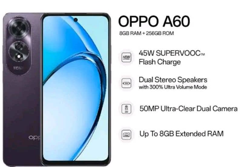 Oppo A60 Want to Sell Contact Number only WhatsApp03029550075 6
