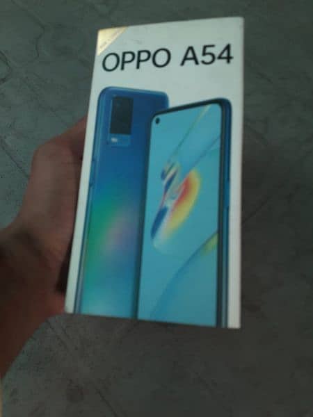 Oppo A54  with box urgent sale 3