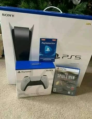 Playstation 5 Disc Edition With 2 Wireless Controller Original 2