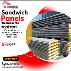 EPS Sandwich Panel & PU sandwich panel PIR panels