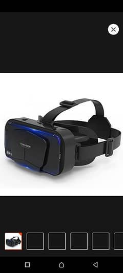 cool VR headset with game controller